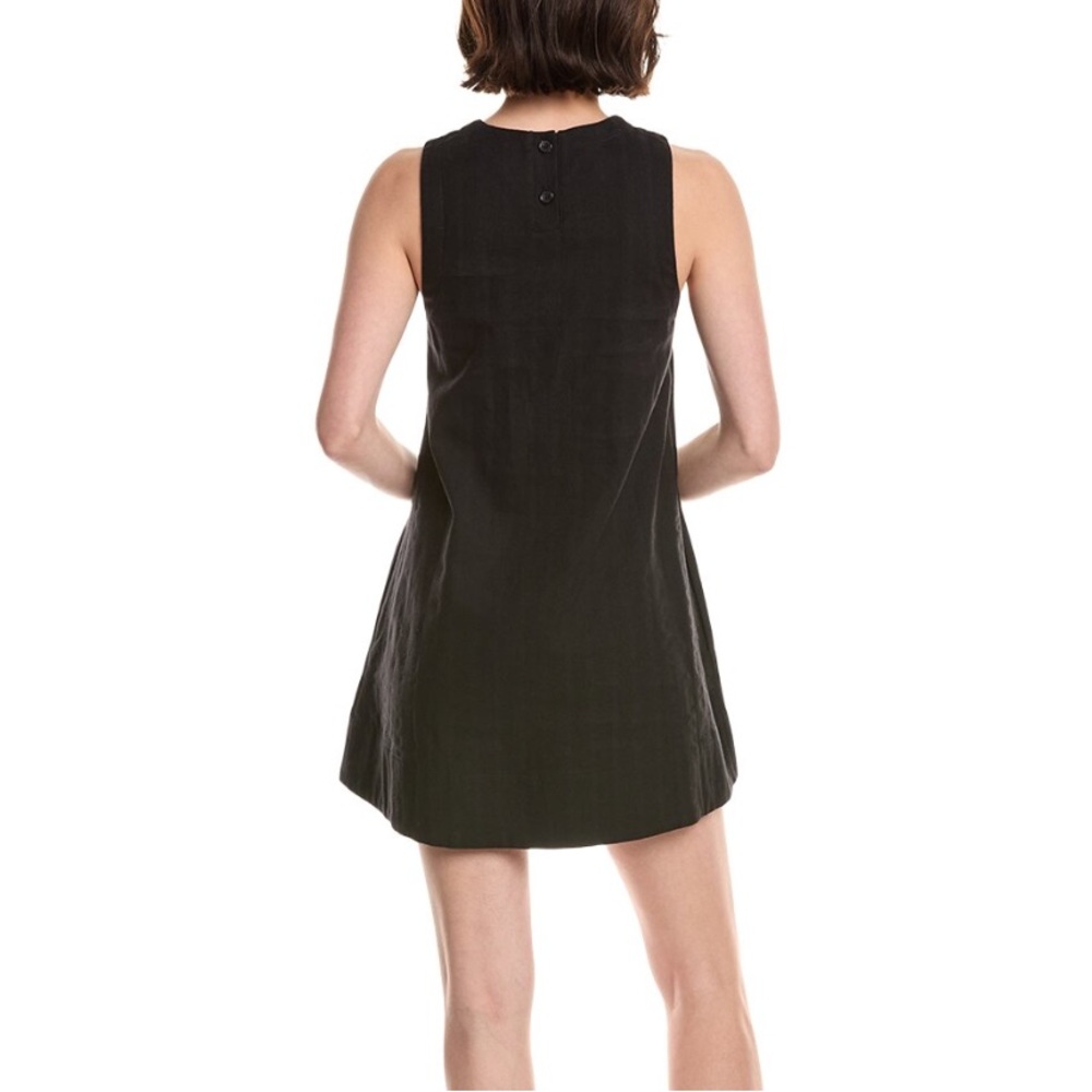 Rag and Bone Rosalind linen blend A-line dress with pockets - Picture 2 of 9